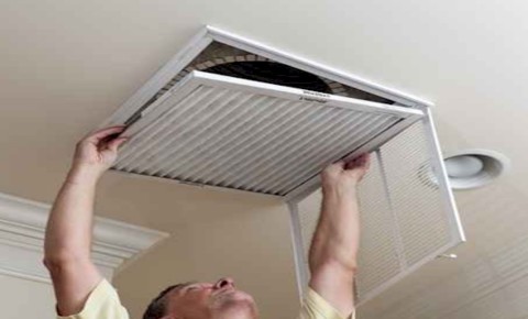 Professional cleaning air duct